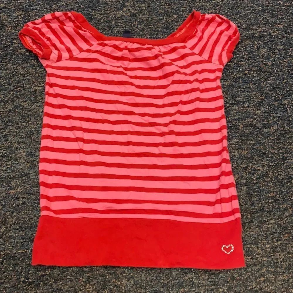 Gap Kids Pink Striped Top sz. L